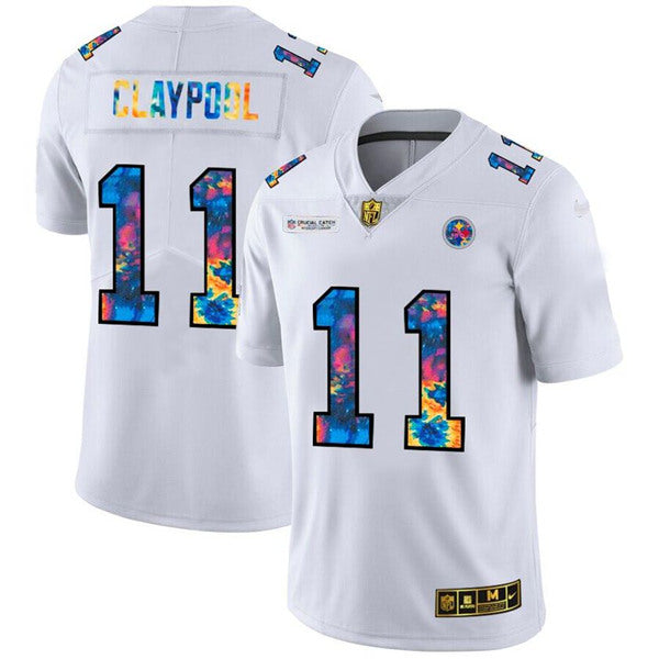Chase Claypool Pittsburgh Steelers white jersey