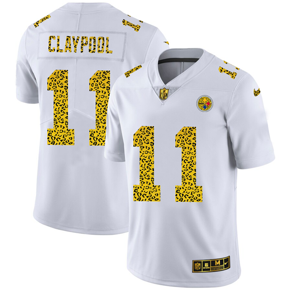 Chase Claypool Pittsburgh Steelers white Fashion jersey