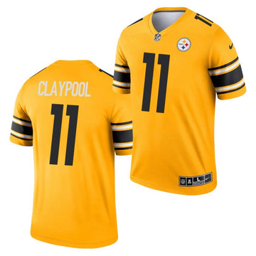 Chase Claypool Pittsburgh Steelers gold Inverted Legend jersey