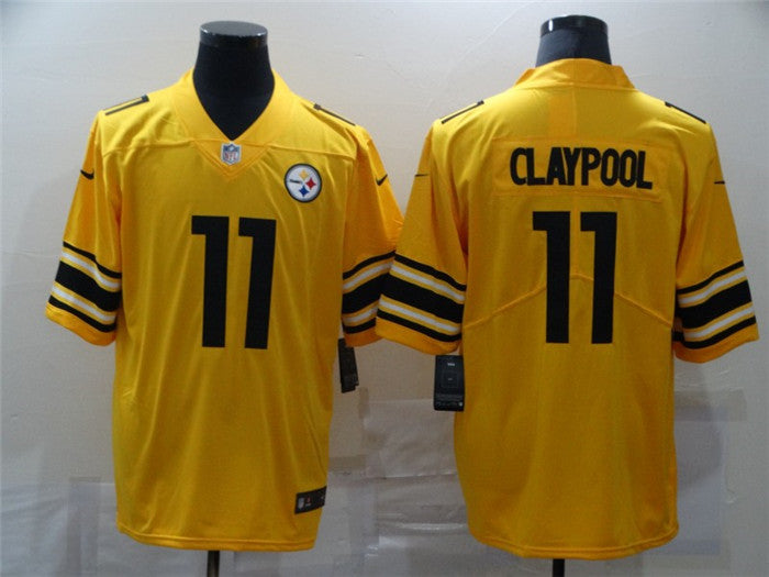 Chase Claypool Pittsburgh Steelers gold Inverted Legend jersey