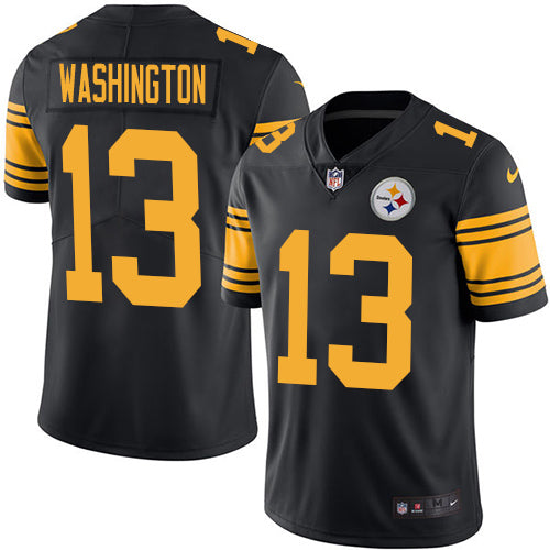 James Washington Pittsburgh Steelers black Color Rush jersey