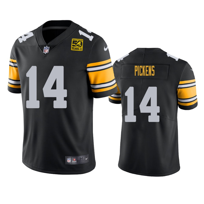 George Pickens Pittsburgh Steelers black jersey