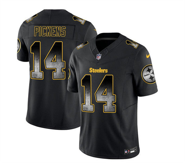 George Pickens Pittsburgh Steelers black FUSE jersey
