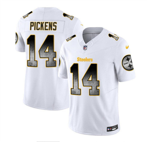 George Pickens Pittsburgh Steelers white FUSE jersey