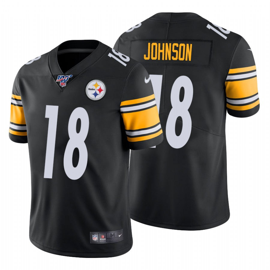 Diontae Johnson Pittsburgh Steelers black jersey