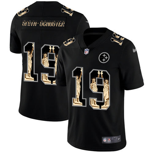 JuJu Smith-Schuster Pittsburgh Steelers black jersey