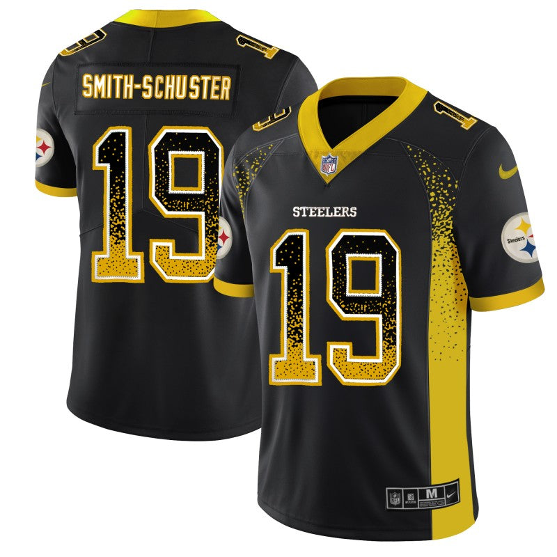 JuJu Smith-Schuster Pittsburgh Steelers black Color Rush jersey