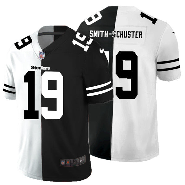 JuJu Smith-Schuster Pittsburgh Steelers black Split jersey