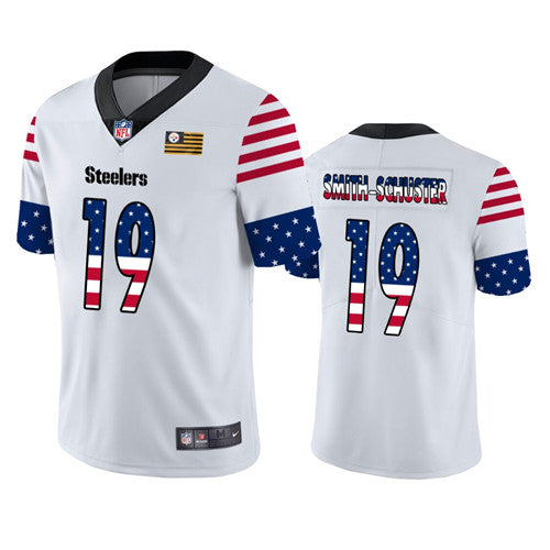 JuJu Smith-Schuster Pittsburgh Steelers white Fashion jersey