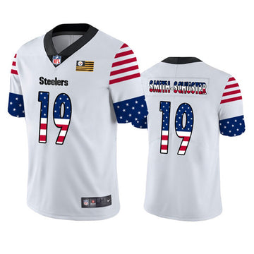 JuJu Smith-Schuster Pittsburgh Steelers white Fashion jersey