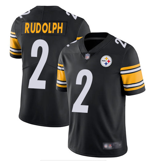 Mason Rudolph Pittsburgh Steelers black jersey
