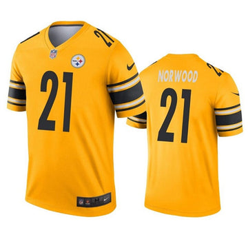 Tre Norwood Pittsburgh Steelers gold Inverted Legend jersey