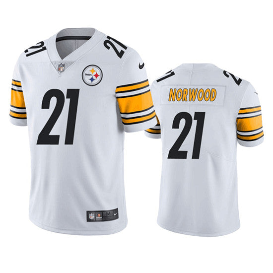 Tre Norwood Pittsburgh Steelers white jersey