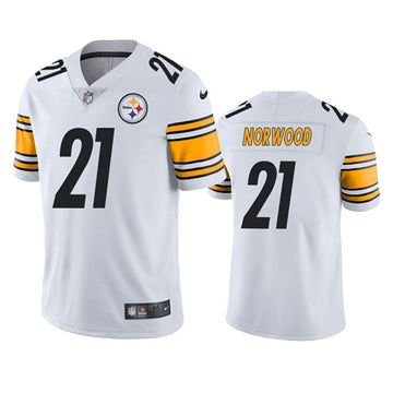 Tre Norwood Pittsburgh Steelers white jersey