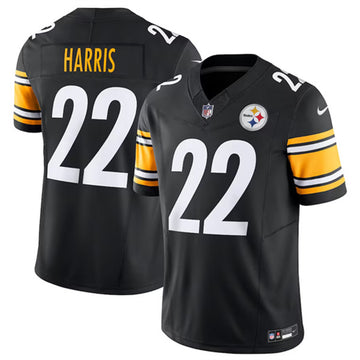 Najee Harris Pittsburgh Steelers black FUSE jersey