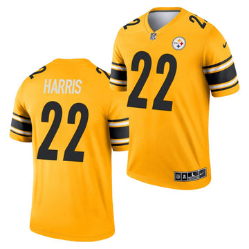 Najee Harris Pittsburgh Steelers gold Inverted Legend jersey