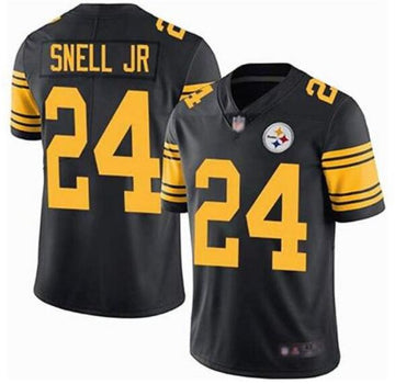 Benny Snell Jr Pittsburgh Steelers black jersey