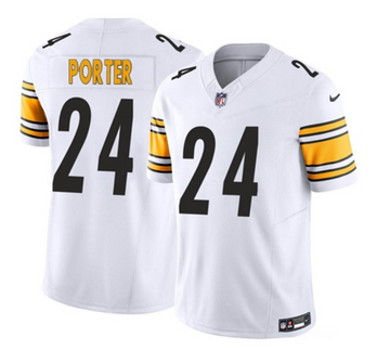 Joey Porter Jr Pittsburgh Steelers white FUSE jersey