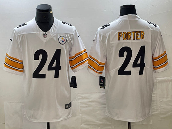 Joey Porter Jr Pittsburgh Steelers white jersey