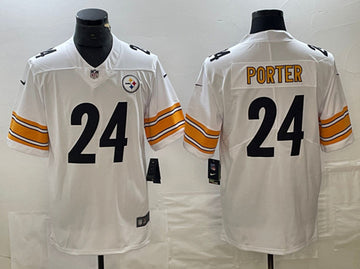 Joey Porter Jr Pittsburgh Steelers white jersey