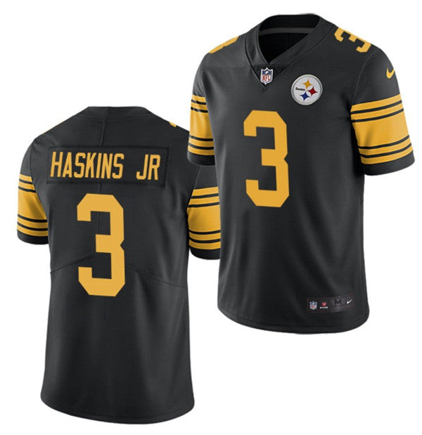 Dwayne Haskins Jr Pittsburgh Steelers black Color Rush jersey