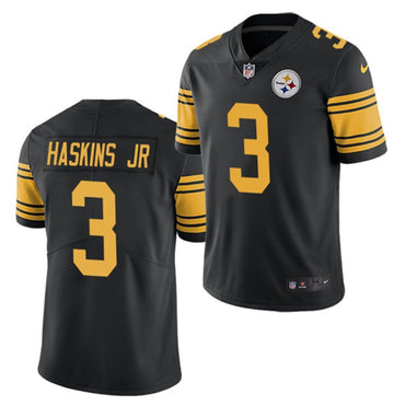 Dwayne Haskins Jr Pittsburgh Steelers black Color Rush jersey