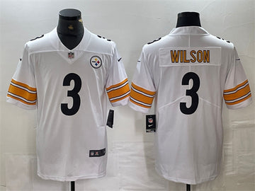Russell Wilson Pittsburgh Steelers white jersey