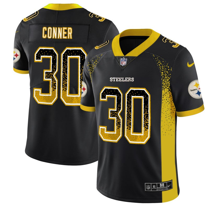 James Conner Pittsburgh Steelers black Color Rush jersey