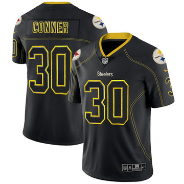James Conner Pittsburgh Steelers black Color Rush jersey