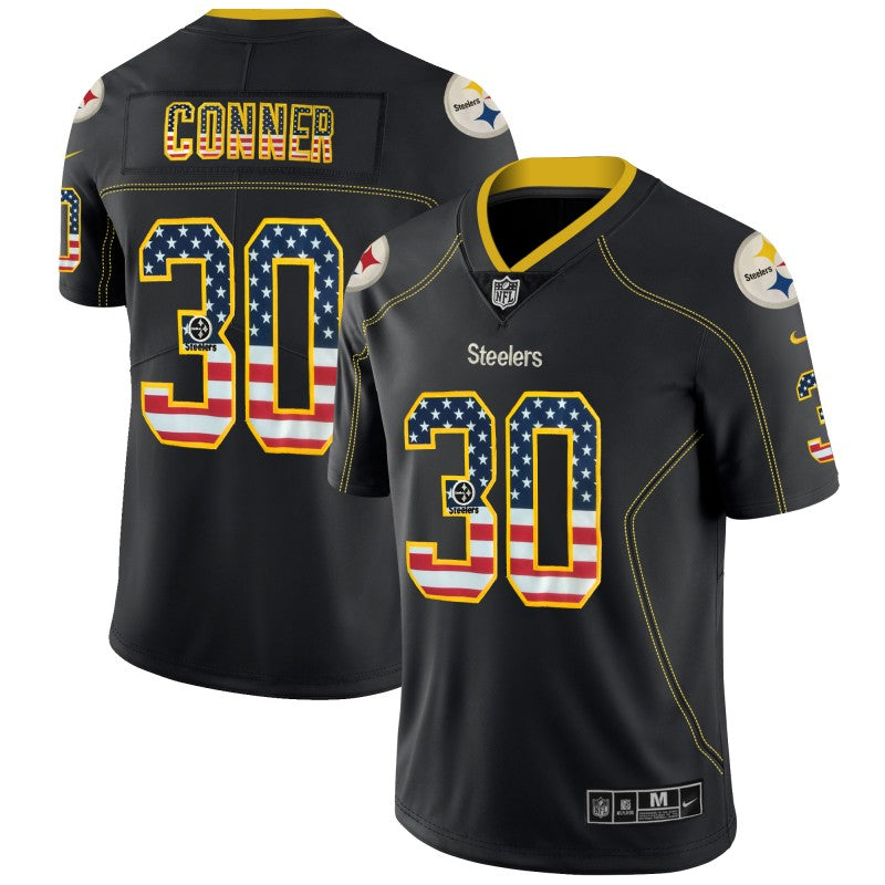 James Conner Pittsburgh Steelers black Color Rush jersey