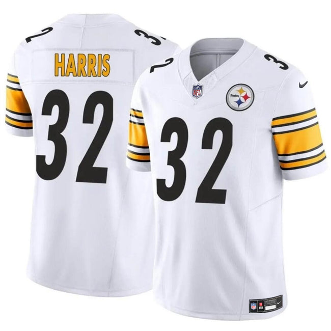 Franco Harris Pittsburgh Steelers white FUSE jersey