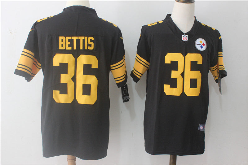 Jerome Bettis Pittsburgh Steelers black jersey