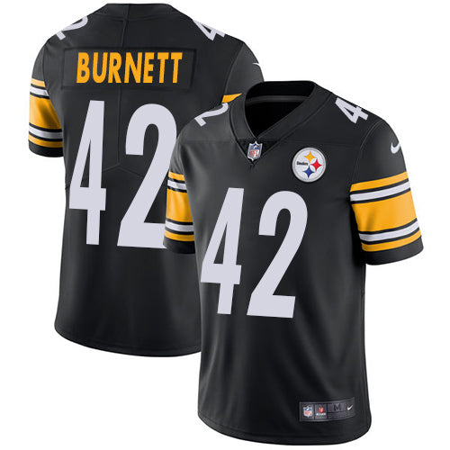 Morgan Burnett Pittsburgh Steelers black jersey