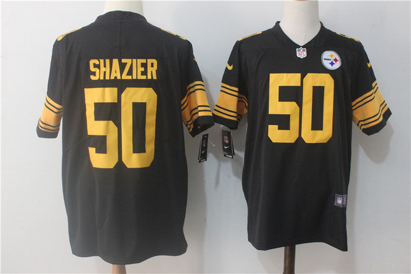 Ryan Shazier Pittsburgh Steelers black jersey