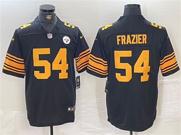 Zach Frazier Pittsburgh Steelers black Color Rush jersey