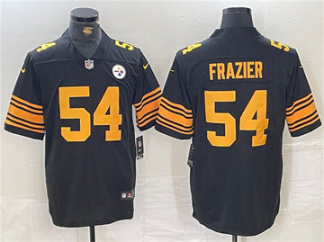 Zach Frazier Pittsburgh Steelers black Color Rush jersey