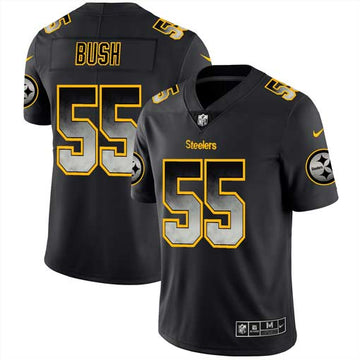 Devin Bush Pittsburgh Steelers black Fashion jersey