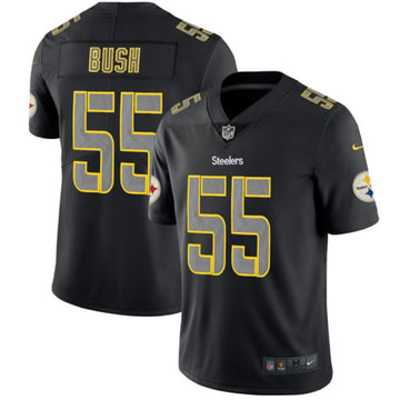 Devin Bush Pittsburgh Steelers black jersey