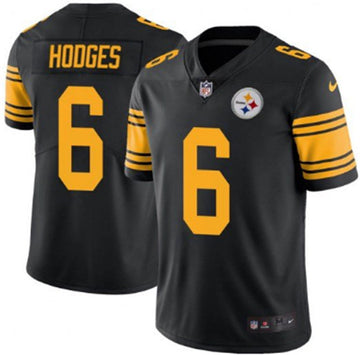 Devlin Hodges Pittsburgh Steelers black Color Rush jersey