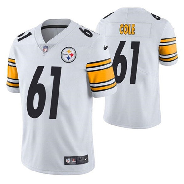 Mason Cole Pittsburgh Steelers white jersey