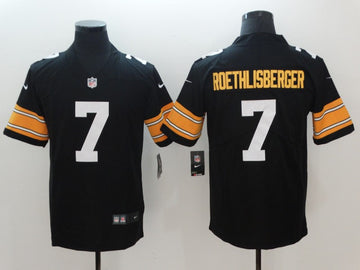 Ben Roethlisberger Pittsburgh Steelers black jersey
