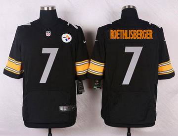 Ben Roethlisberger Pittsburgh Steelers black Elite jersey