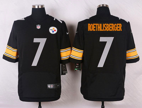 Ben Roethlisberger Pittsburgh Steelers black Elite jersey