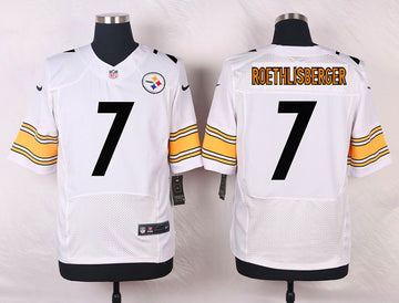Ben Roethlisberger Pittsburgh Steelers white Elite jersey