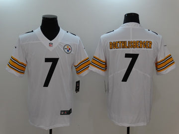 Ben Roethlisberger Pittsburgh Steelers white jersey