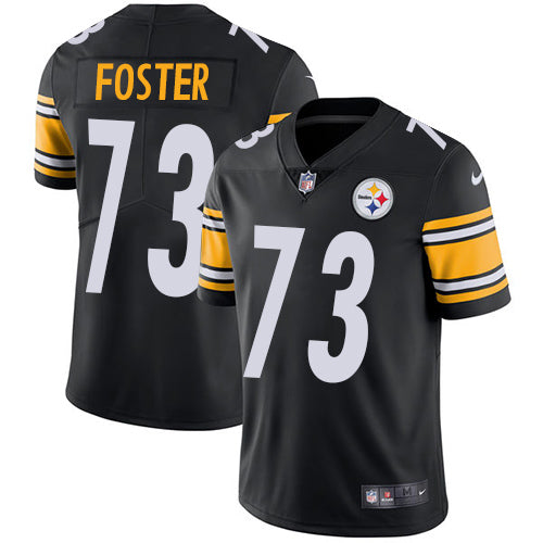 Ramon Foster Pittsburgh Steelers black jersey