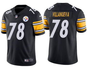 Alejandro Villanueva Pittsburgh Steelers black jersey