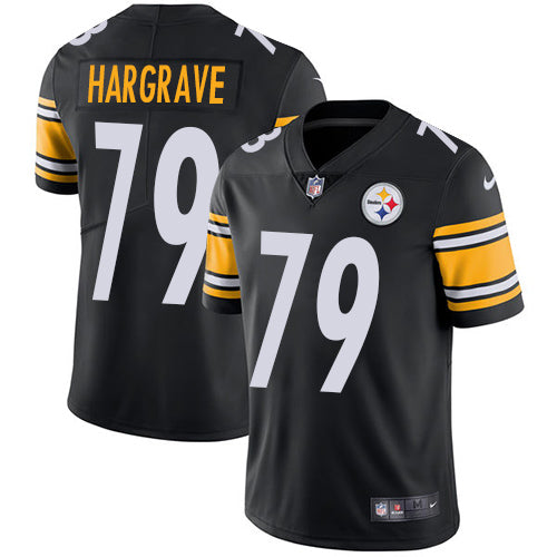 Javon Hargrave Pittsburgh Steelers black jersey