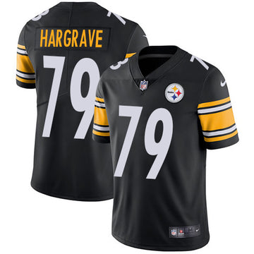 Javon Hargrave Pittsburgh Steelers black jersey
