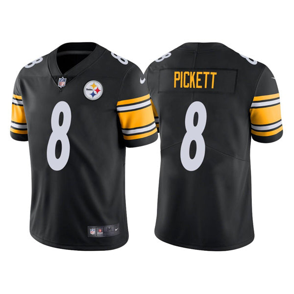 Kenny Pickett Pittsburgh Steelers black jersey